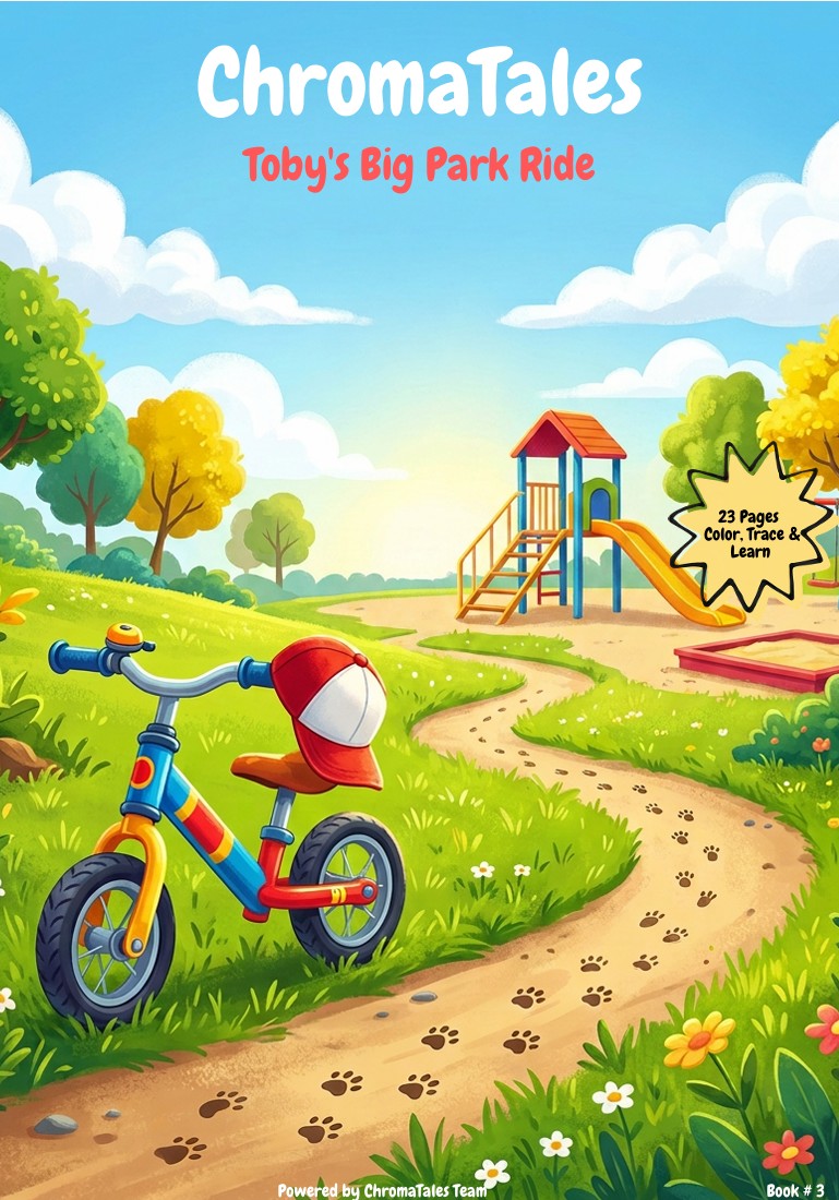 ChromaTales Book#3: Toby's Big Park Ride (Printable PDF)