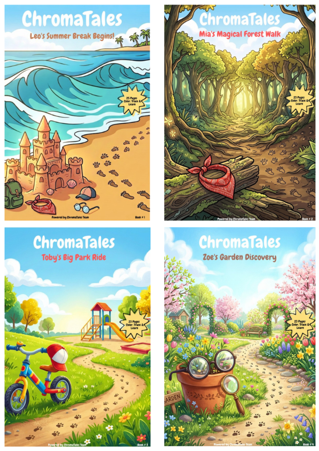 🌟 The Complete Woodland Squad Bundle (4-Issue Pack)